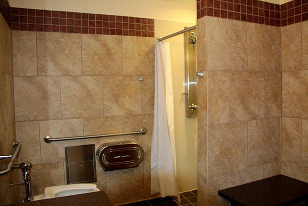 Image of the Bathrooms at Creek Travel Plaza