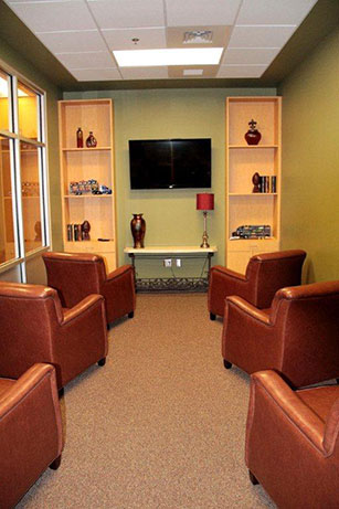 Image of the Drivers Lounge at Creek Travel Plaza